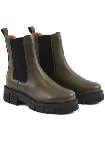 Apple of Eden Chelsea Boot in grün
