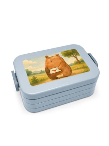 Mr. & Mrs. Panda MEPAL Bentobox Bär Vermissen Design ohne Spruch in Blau Pastell