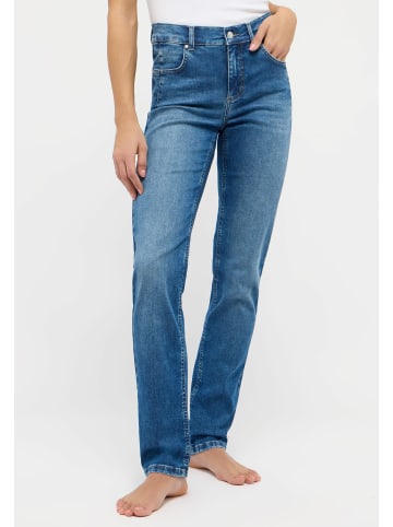 ANGELS  Straight-Leg Jeans Jeans Cici Push Up in mittelblau