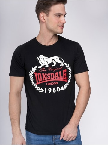 Lonsdale T-Shirt "Original 1960" in Schwarz