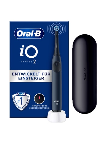 Oral-B Elektrische Zahnbürste "iO Series 2 + Reiseetui" in Blau