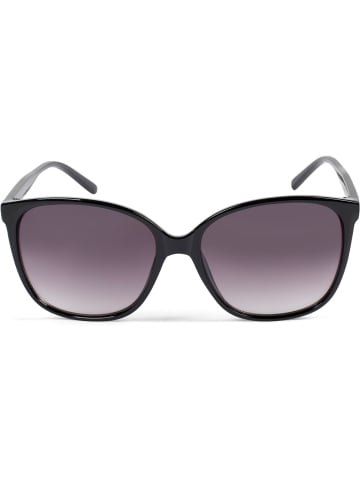 styleBREAKER Sonnenbrille in Schwarz / Grau Verlauf