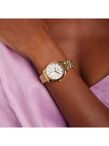 Lucardi Stahl Quarzuhr Regal