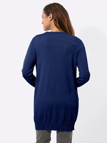 WITT WEIDEN Long-Strickjacke in royalblau