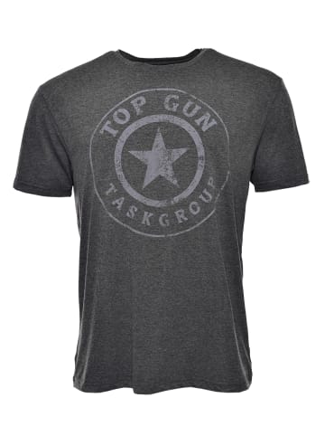 TOP GUN T-Shirt TG20212110 in anthrazit