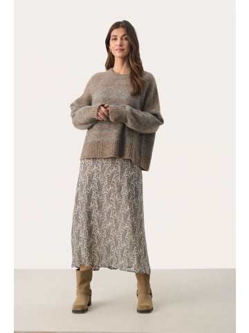 PART TWO Kleid LankaPW Classic fit in French Oak Paisley Print
