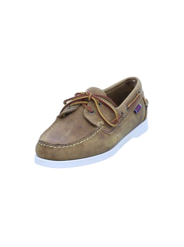 Sebago Schnürschuhe Docksides Portland W in brown tan