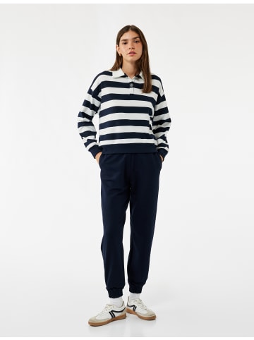 KOTON SWEAT BOTTOMS in Marineblau