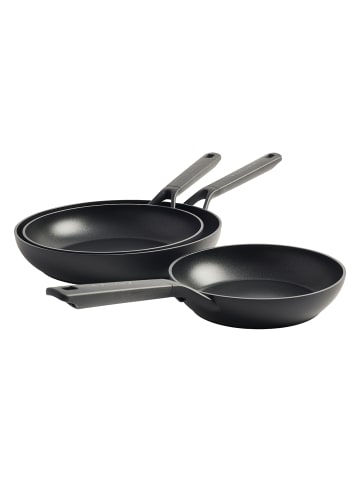 KitchenAid Pfannen-Set Classic Forged (CC003570-001) in schwarz
