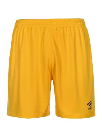 Umbro Trainingsshorts New Club in gelb / schwarz