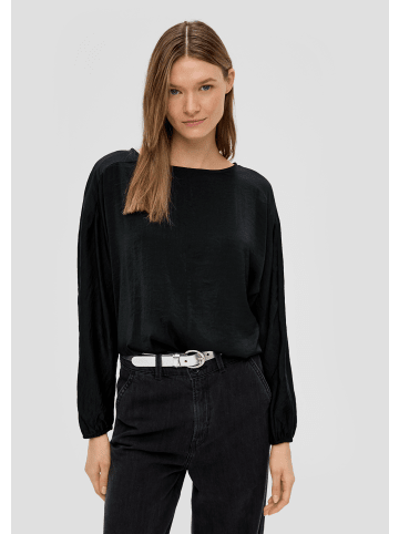 s.Oliver Bluse langarm in Schwarz