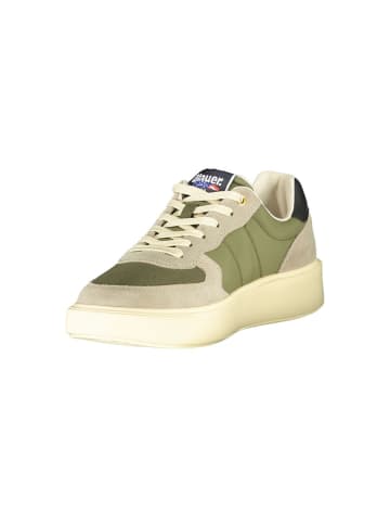 BLAUER USA Grün Leder Herren Sneaker