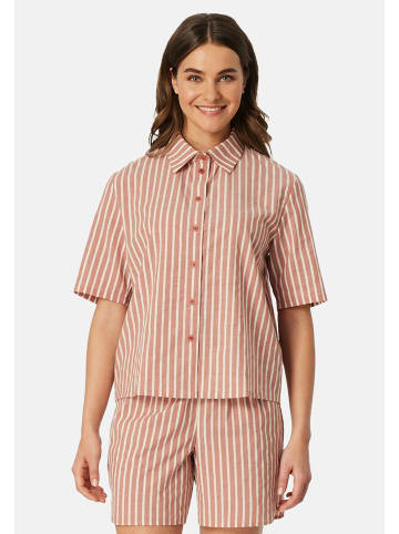 Schiesser Schlafanzug Selected Premium in Terracotta
