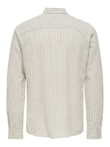 ONLY & SONS Hemd in Chinchilla