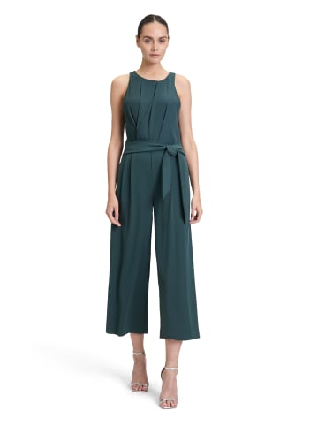 Vera Mont Jumpsuit mit Bindegürtel in Dusty Slate
