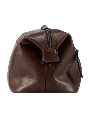 Jost Lund Kulturbeutel Leder 25 cm braun