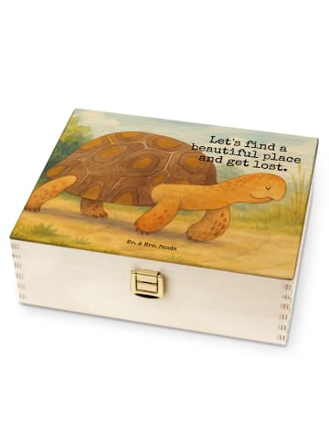 Mr. & Mrs. Panda Teebeutelbox Schildkröte MHerzieren Design mit... in Weiß