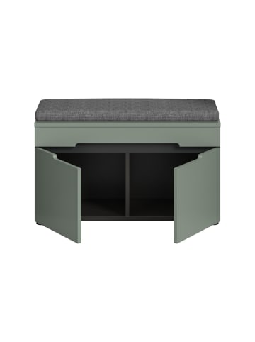 ebuy24 Sitzbank Canu Staubgrün 80 x 37 cm