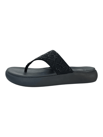 Skechers Zehentrenner Zehentrenner in schwarz