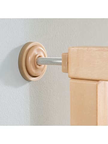 roba roba Türschutzgitter natur Klemmgitter für Kinder & Haustiere