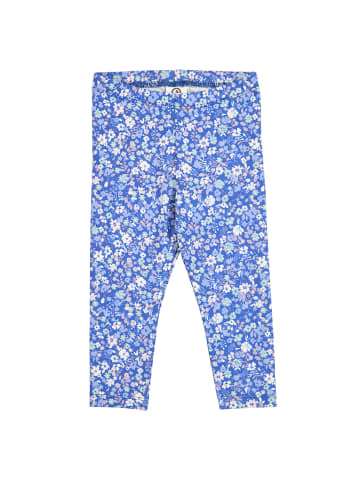 müsli Babyleggings in Azure blue/ Nectar/ Tofu