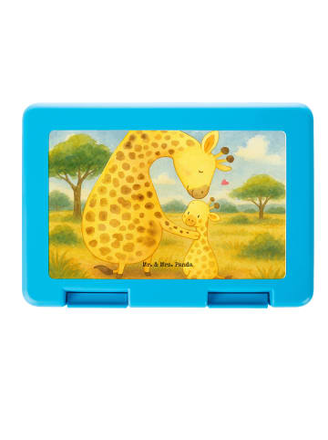 Mr. & Mrs. Panda Brotdose Giraffe Kind Design ohne Spruch in Weiß