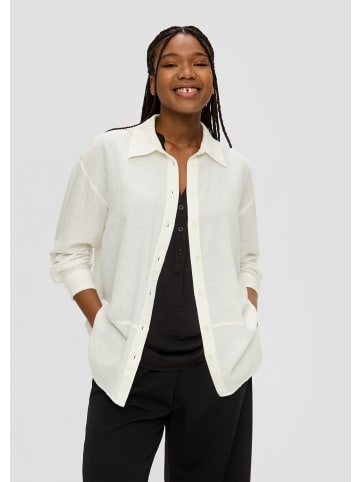 QS Bluse in 0200_ecru