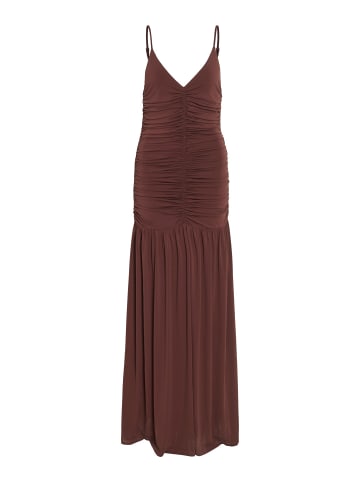 Vila Maxikleid in Shaved Chocolate