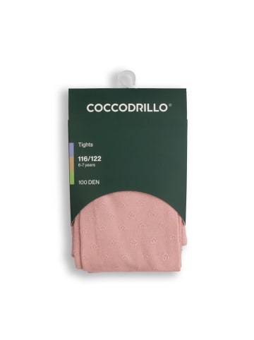 Coccodrillo Strumpfhose in gedämpftes Rosa