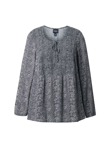 Ulla Popken Bluse in dunkles kitt