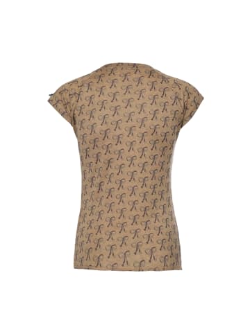 Odd Molly T-shirt SiggieOM in Print Walnut Brown