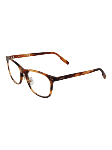 Ermenegildo Zegna Männer Optische Fassungen Rechtwinklig Havanna