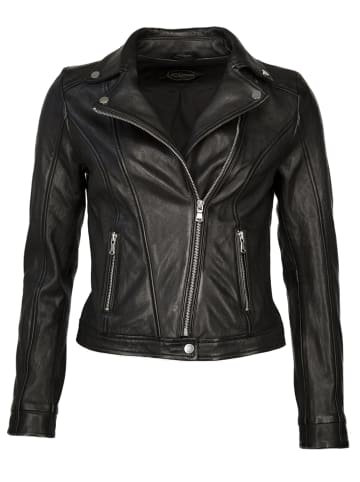 JCC Lederjacke 8167 in schwarz