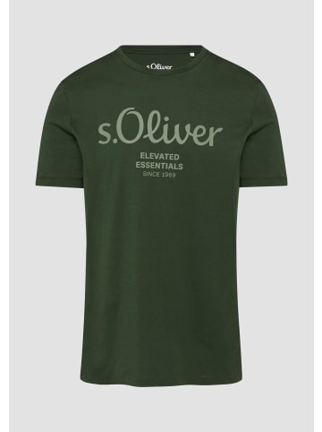 s.Oliver T-Shirt in 78D1_tannengrün