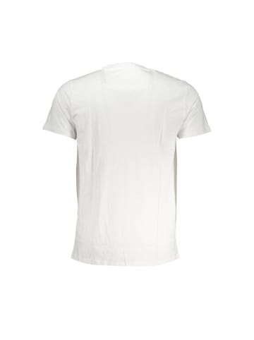 cavalli CLASS Weißes Baumwoll-T-Shirt