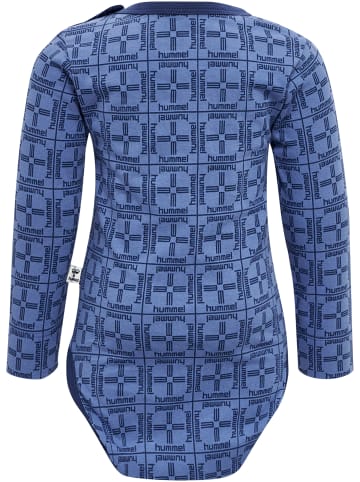 Hummel Druckknopf Strampler Hmlcheck Lebensstil Jungen in BLUE HORIZON