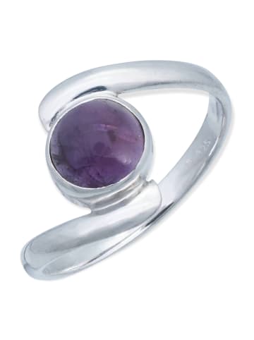 mantraroma 925er Silber - Ringe mit Amethyst