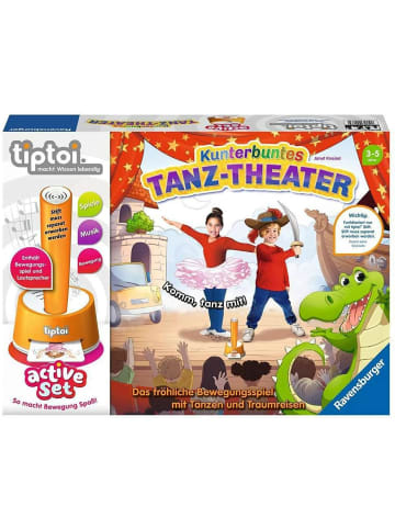 Ravensburger tiptoi Spiel 00073 Active Set Tanz-Theater Bewegungsspiel ab 3 Jahren