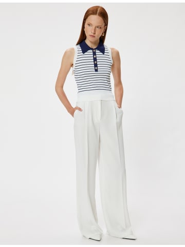 KOTON Tanktop in Marineblau Gestreift