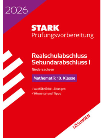 Stark Buch - STARK Lösungen zu Mathematik - Realschulabschluss 2026 Niedersachse