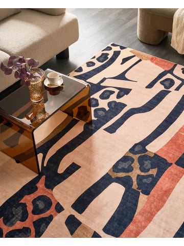 Beliani Kurzflor INHISAR in Bunt - (W) 160 x (L) 230 cm