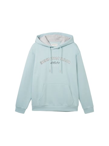 Tom Tailor Hoodie in hellgrün