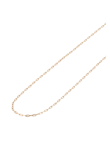 faina Women Chain Link Necklace in Rose Gold