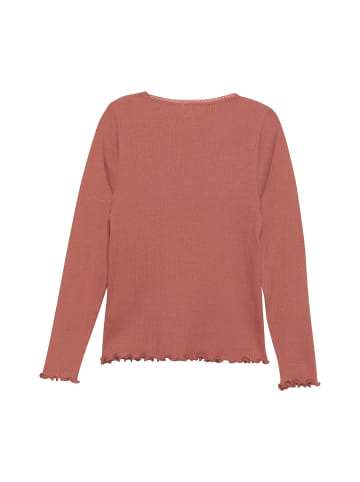 Minymo Longsleeve MINYMOMITshirt LS Rib in Rosa