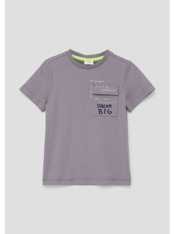 s.Oliver T-Shirt kurzarm in Grau