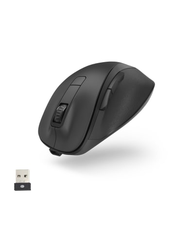 Hama Optische 6-Tasten-Funkmaus MW-500 Recharge, Schwarz