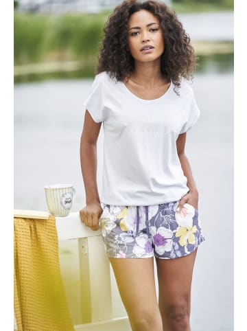 Vivance Active Schlafshorts in geblümt