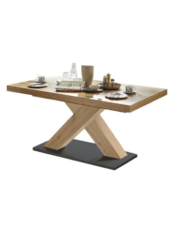 58 aufm Kessel ESSTISCH ausziehbar Elene 160x90x76 Asteiche/Plankeneiche