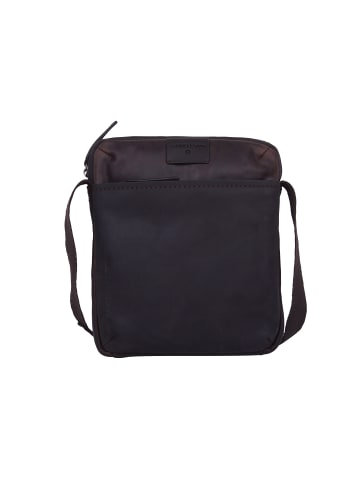 Strellson Schultertasche 'Brick Lane Marcus in Dunkelbraun 20 x 23 x 3 cm'