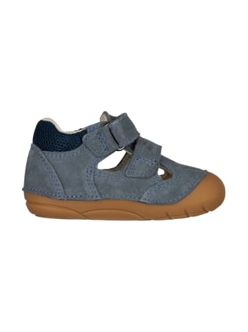 Trollkids Leder-Lauflernschuhe Oppland in mystic blue